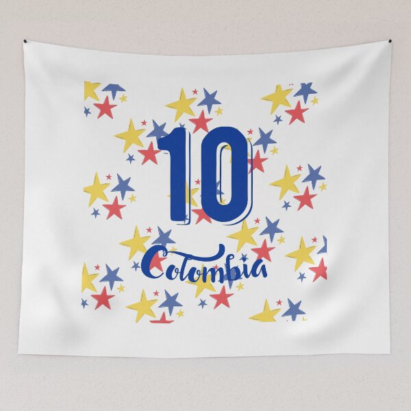 Item preview, Colombia 10 Tshirt designed and sold by Magole Art.