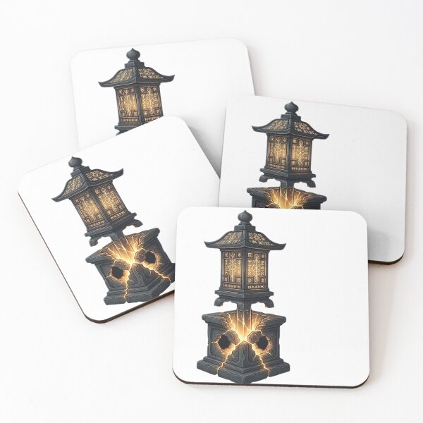 Item preview, ​Ancient Japanese Lantern - Dark Fantasy Aesthetic Artifact designed and sold by RickyStick.