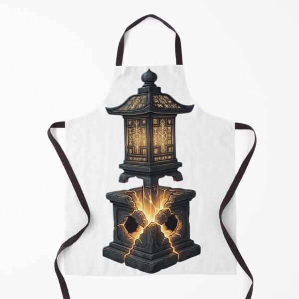 Item preview, ​Ancient Japanese Lantern - Dark Fantasy Aesthetic Artifact designed and sold by RickyStick.