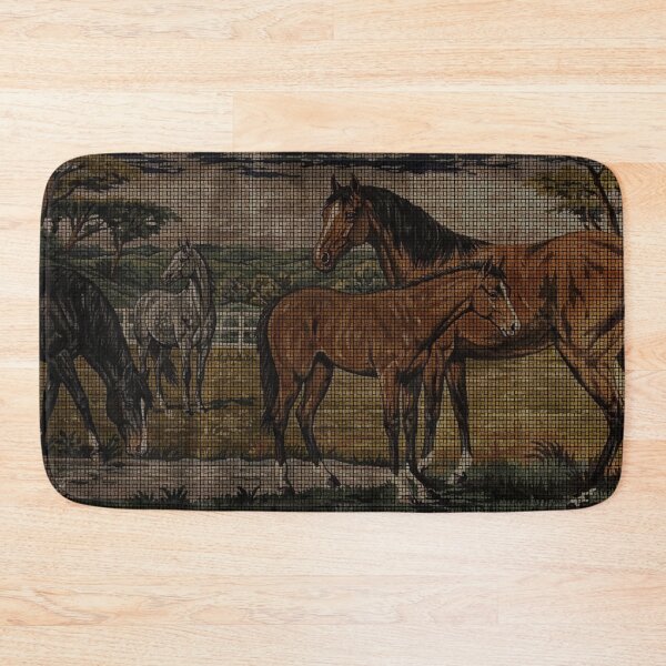 Item preview, Vintage Balkan Rug Design designed and sold by CurlewShop.