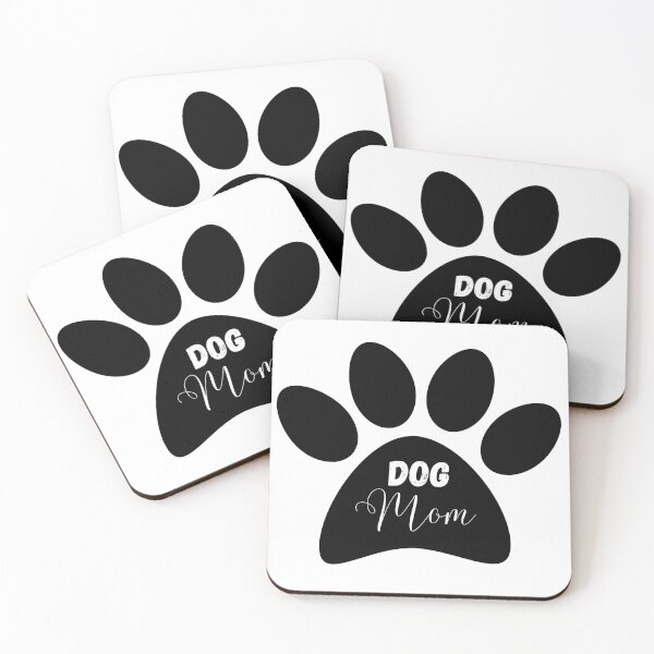 Item preview, Dog Mom Black Paw Print designed and sold by Tanya C  Smith.