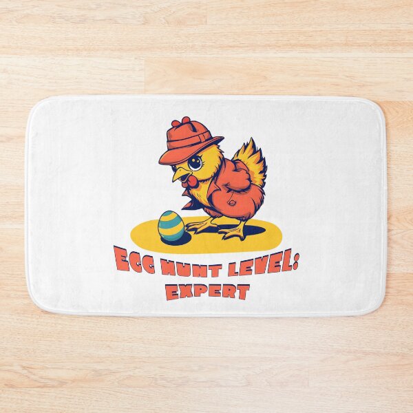 Item preview, Egg Hunt Level Expert Funny Chicken – Easter Egg Hunter Cartoon Design designed and sold by TestudoDesign.