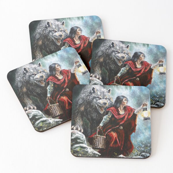 Item preview, Red Riding Hood in the Dark Forest designed and sold by Daniel Eskridge.