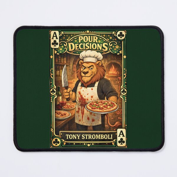 Item preview, Tony Stromboli – Clubs Ace | Pour Decisions Character Card designed and sold by A Sinister Sly.