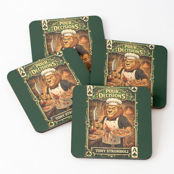 Item preview, Tony Stromboli – Clubs Ace | Pour Decisions Character Card designed and sold by A Sinister Sly.