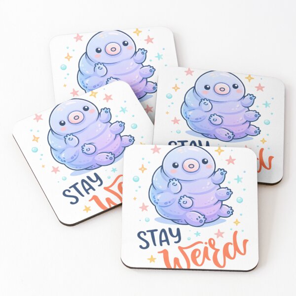 Item preview, Stay Weird Cute Tardigrade Kawaii Space Creature designed and sold by ExeYeid.