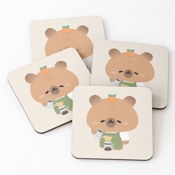 Item preview, Capybara Barista designed and sold by theladyernestember.