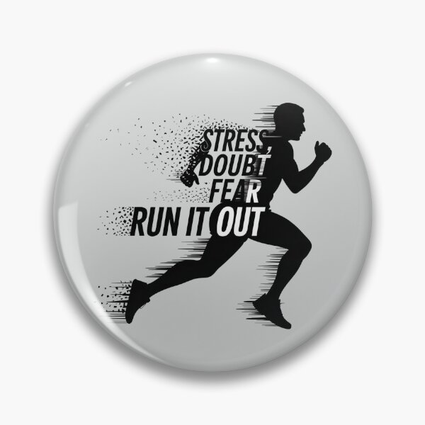 Item preview, Run It Out Running Motivation Mental Health Runner designed and sold by WikaKowalczyk.