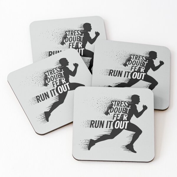 Item preview, Run It Out Running Motivation Mental Health Runner designed and sold by WikaKowalczyk.