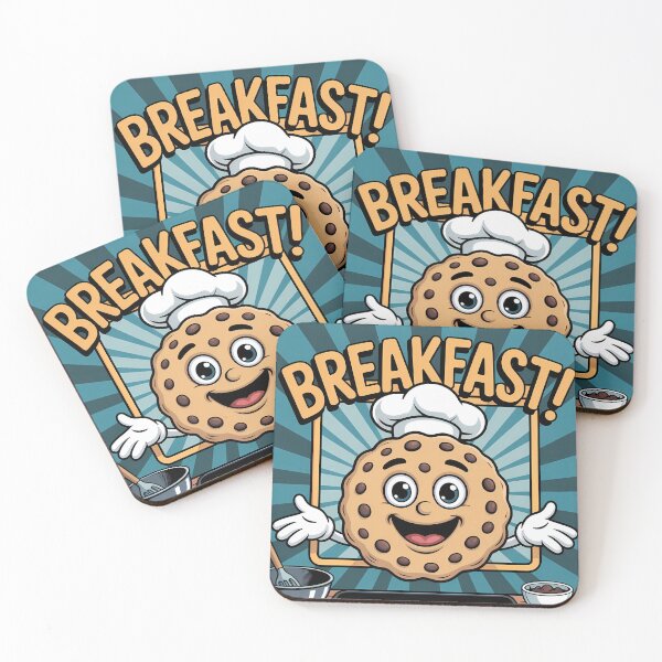 Item preview, Chocolate Chip Cereal Cookie Breakfast Chef designed and sold by Art-Arcade6.