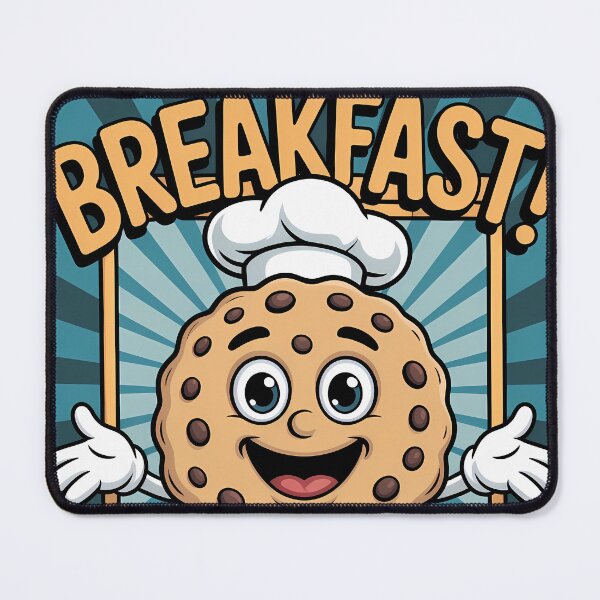 Item preview, Chocolate Chip Cereal Cookie Breakfast Chef designed and sold by Art-Arcade6.