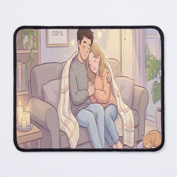 Item preview, Cozy Couple Cuddling Love designed and sold by Jayara [Born To Reign].
