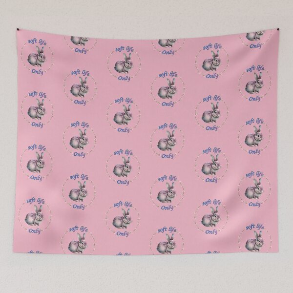 Item preview, Soft Life Only Bunny Design designed and sold by chucktownjax.
