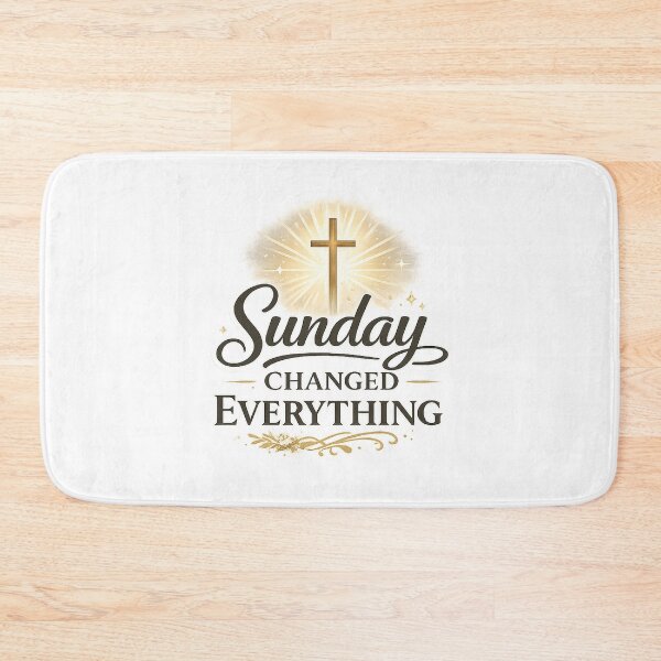 Item preview, Sunday Changed Everything Christian Easter Design designed and sold by StyleLap.