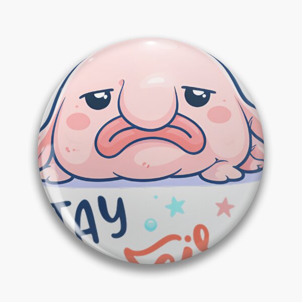 Item preview, Stay Weird Grumpy Blobfish Funny Cute designed and sold by ExeYeid.