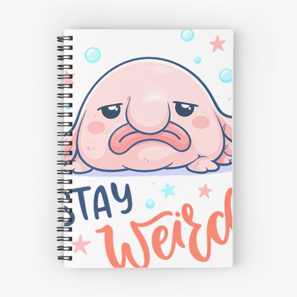 Item preview, Stay Weird Grumpy Blobfish Funny Cute designed and sold by ExeYeid.