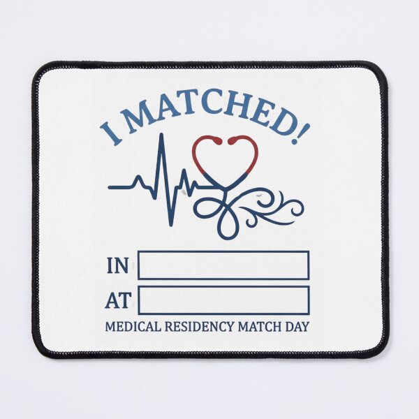 Item preview, I Matched Medical Residency Match Day 2026 Fillable Design designed and sold by FormalDehyena.