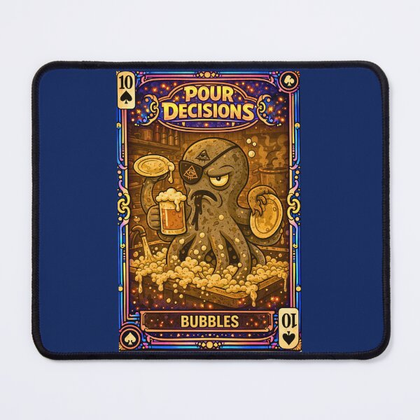 Item preview, Bubbles – Spades 10 | Pour Decisions Character Card designed and sold by A Sinister Sly.