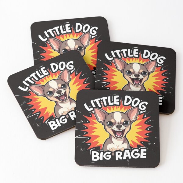 Item preview, Small Dog Big Rage designed and sold by SassyGin.