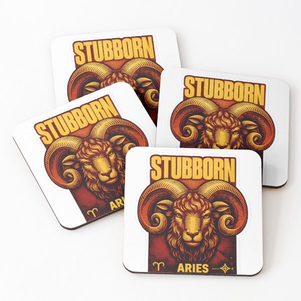 Item preview, Aries Energy: The Stubborn Ram Vintage Illustration designed and sold by RickyStick.