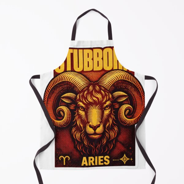 Item preview, Aries Energy: The Stubborn Ram Vintage Illustration designed and sold by RickyStick.