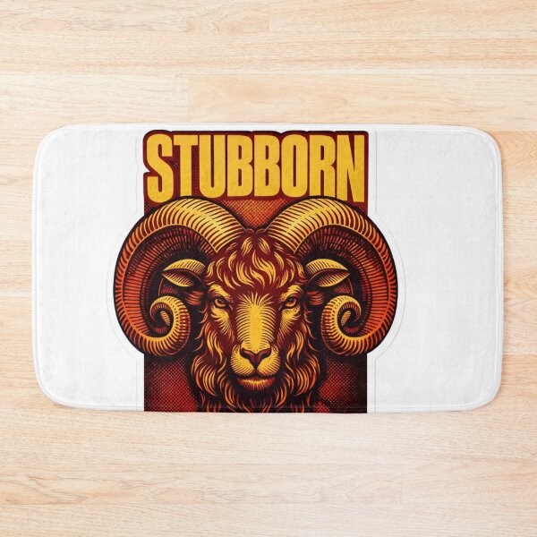 Item preview, Aries Energy: The Stubborn Ram Vintage Illustration designed and sold by RickyStick.