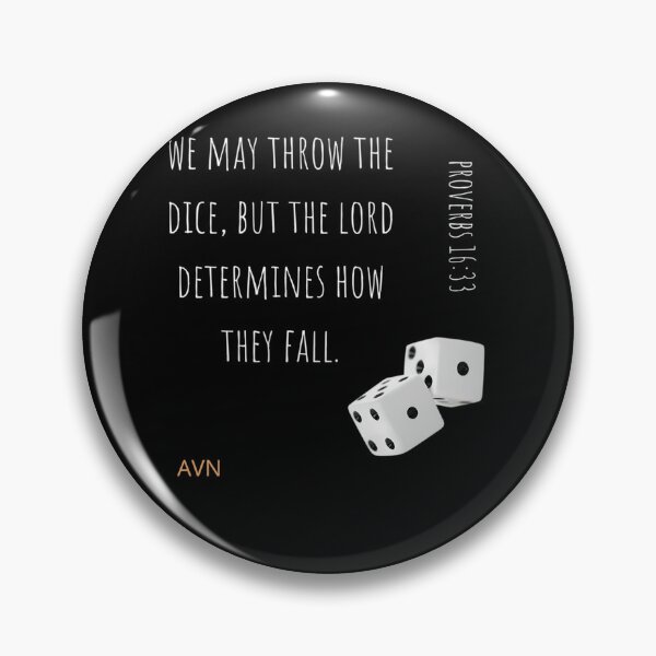 Item preview, Proverbs 16:33   designed and sold by Zo and Ko.