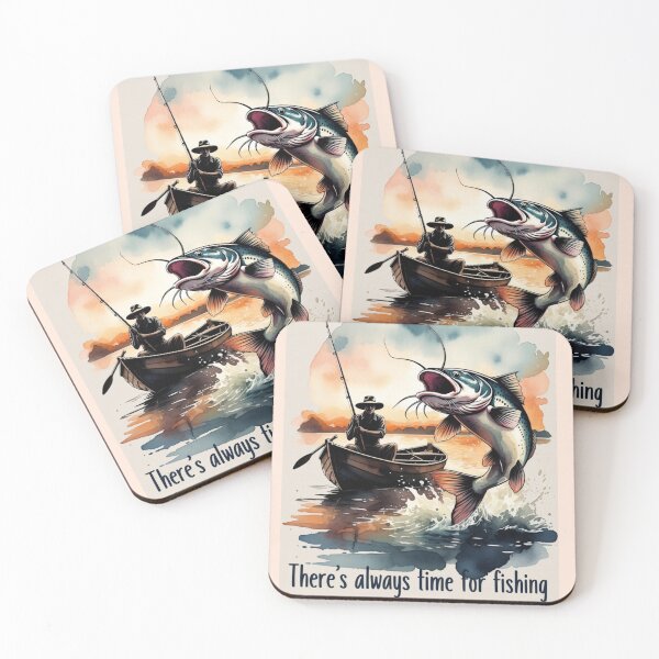 Item preview, The Great Catch: There’s Always Time for Fishing designed and sold by HALYNA070824.