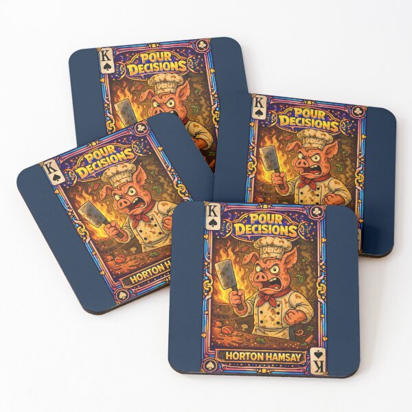 Item preview, Horton Hamsay – Spades King | Pour Decisions Character Card designed and sold by A Sinister Sly.