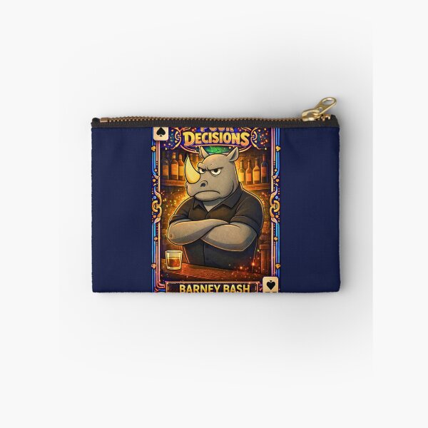 Item preview, Barney Bash – Spades Ace | Pour Decisions Character Card designed and sold by A Sinister Sly.