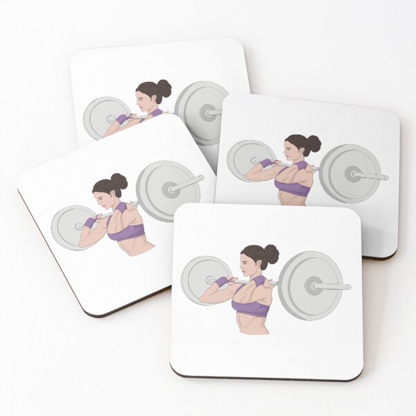 Item preview, Strong Woman Energy - Dumbbell Power Workout  designed and sold by luvrest.