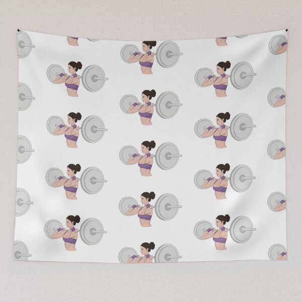 Item preview, Strong Woman Energy - Dumbbell Power Workout  designed and sold by luvrest.