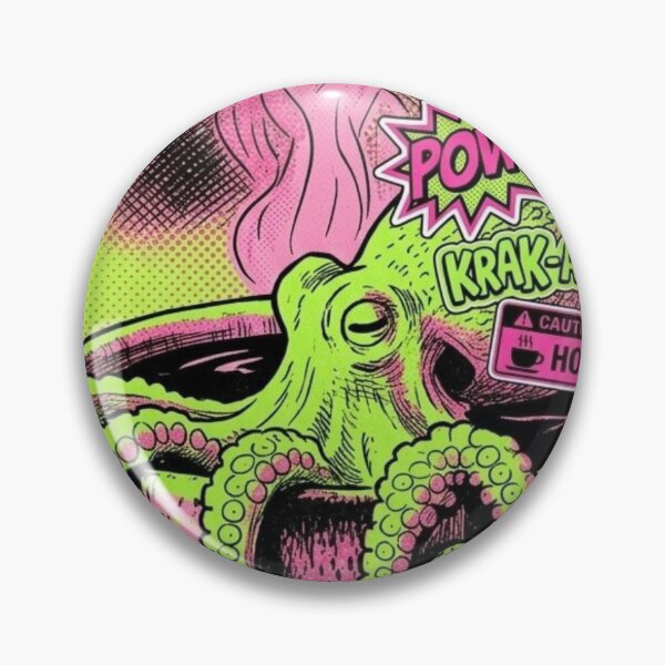 Item preview, POW‑PULPO CAFETONIC! — KRAK‑A‑TENTACLES WAKE‑UP BLAST designed and sold by Print Fiction.
