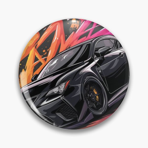 Item preview, Lexus RC-F Widebody Drift Edition - Urban Graffiti Vector Art designed and sold by DriftScents.