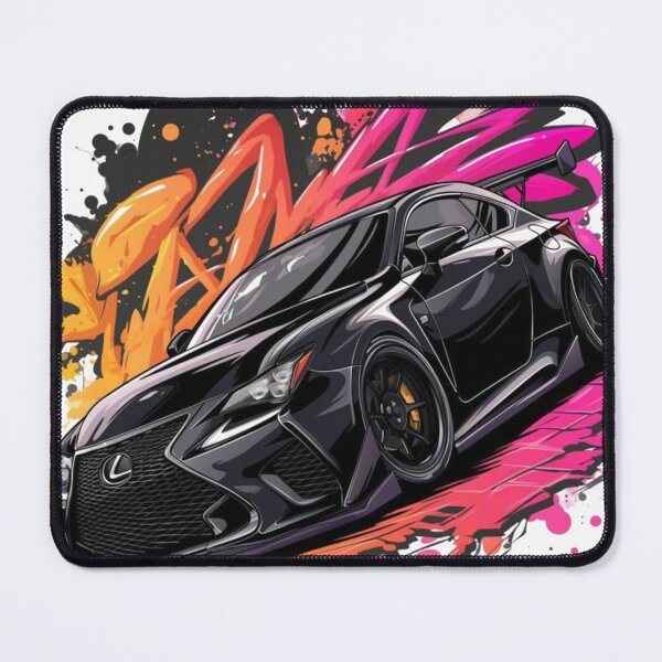 Item preview, Lexus RC-F Widebody Drift Edition - Urban Graffiti Vector Art designed and sold by DriftScents.