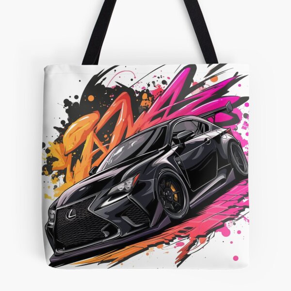 Item preview, Lexus RC-F Widebody Drift Edition - Urban Graffiti Vector Art designed and sold by DriftScents.