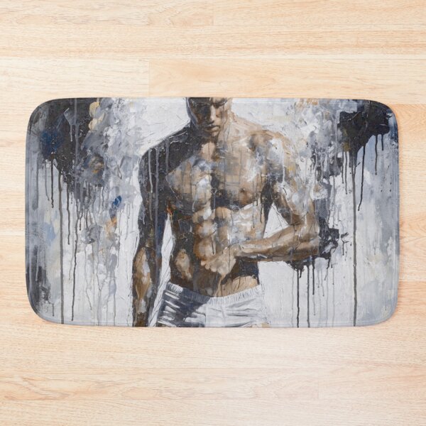 Item preview, Monochrome Male Muscle Study designed and sold by gayishdesign.