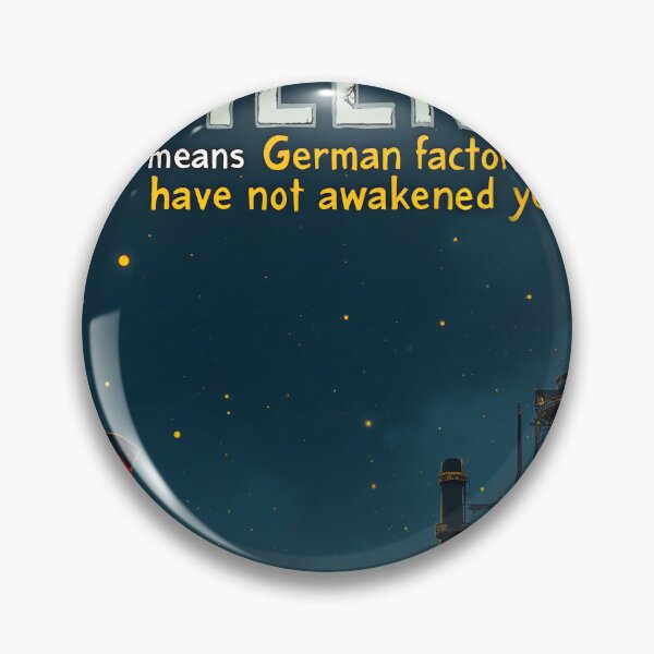 Item preview, When the World is Silent - German Industry Art Poster designed and sold by wolfofbankova.