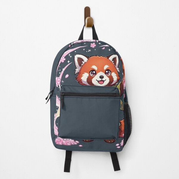 Item preview, Kawaii Red Panda Sakura Priest - Anime Magic Mascot T-Shirt designed and sold by WalterAdd.