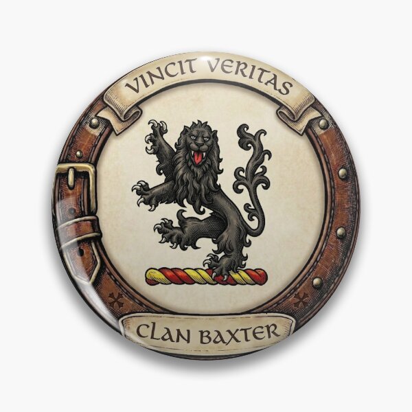 Item preview, Clan Baxter Crest designed and sold by BagTown Clans.