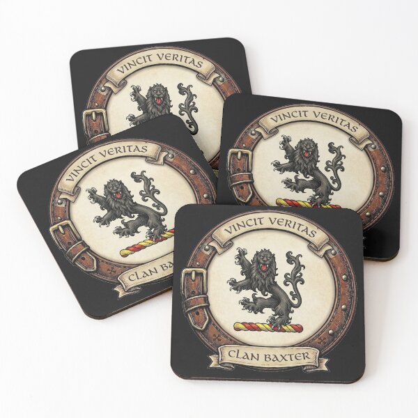 Item preview, Clan Baxter Crest designed and sold by BagTown Clans.