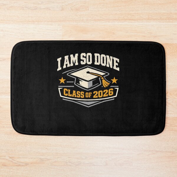 Item preview, Class of 2026 Senior I Am So Done Graduation Women Men designed and sold by clothesy7.