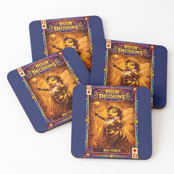 Item preview, Bee-Yonce – Diamonds Queen | Pour Decisions Character Card designed and sold by A Sinister Sly.