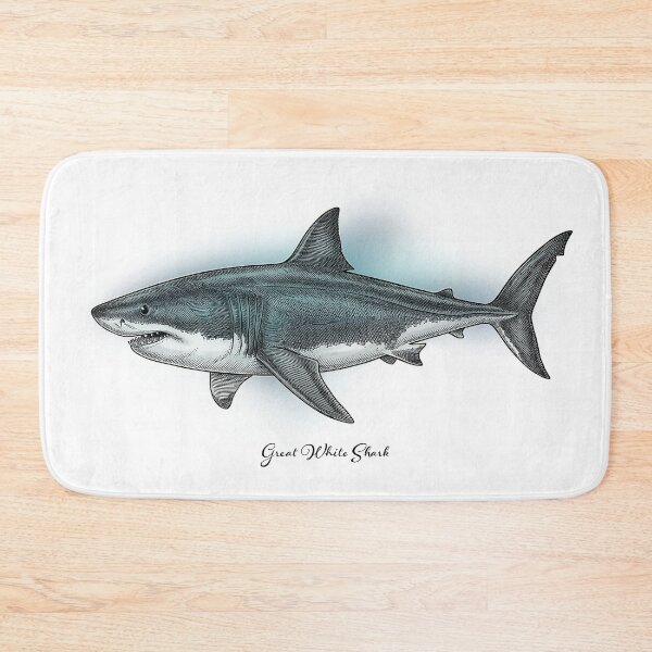 Item preview, Great White Shark designed and sold by Laughing Devil Tees.
