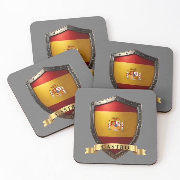 Item preview, Castro Spain National Pride Shield designed and sold by Highlandkings.