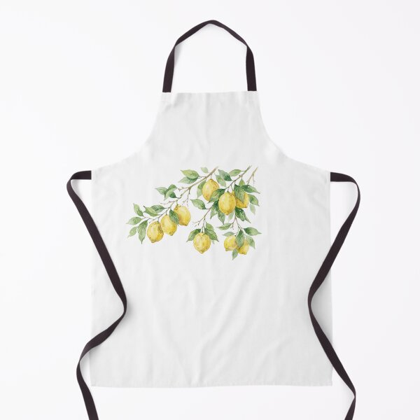 Item preview, hand painted yellow lemon - Watercolor Lemons on Branch designed and sold by SOUFIANE1991.