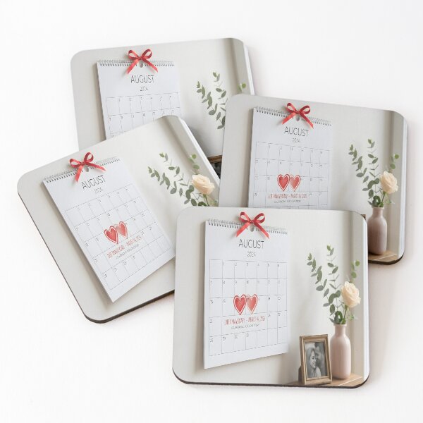 Item preview, Anniversary Date Love Calendar designed and sold by Jayara [Born To Reign].