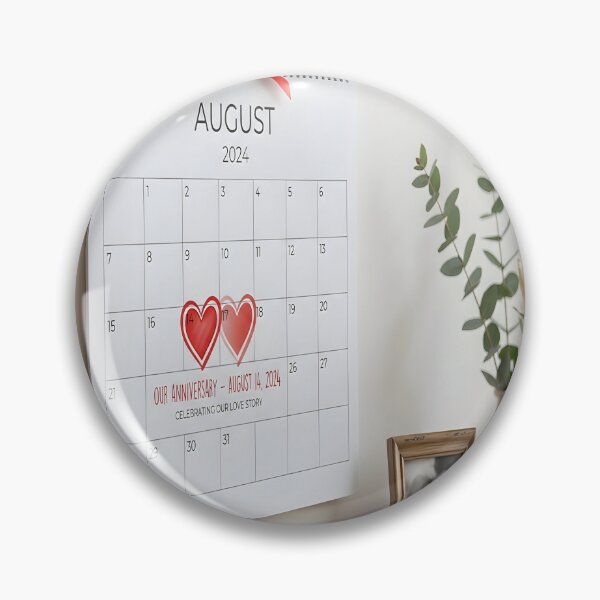 Item preview, Anniversary Date Love Calendar designed and sold by Jayara [Born To Reign].