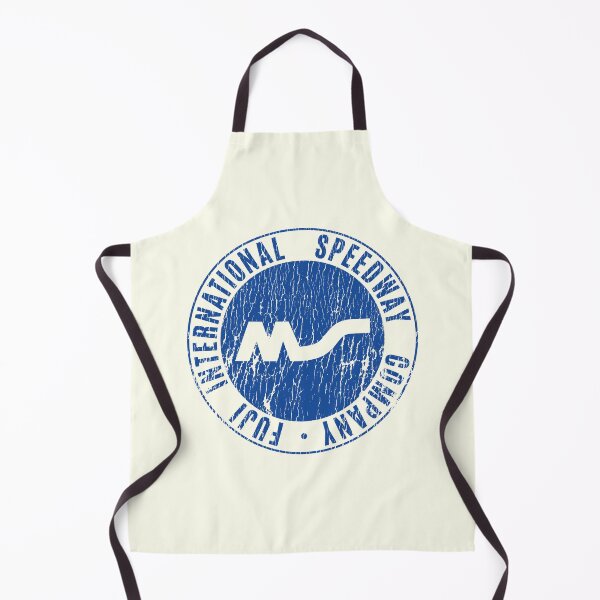 Item preview, Fuji International Speedway emblem 1960's -70's - aged, worn, blue print. designed and sold by retropetrol.