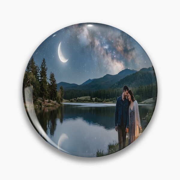 Item preview, Romantic Moonlight Walk Couple designed and sold by Jayara [Born To Reign].